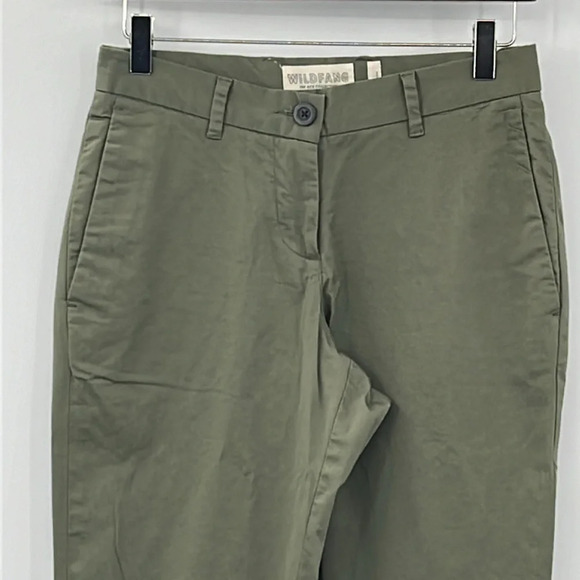Wildfang The Ace Collection Trouser in Sage Green - NWOT - Size 2 - Picture 2 of 5